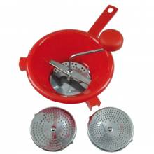VEGETABLE MASHER C. 20 WITH 3 DISKS
