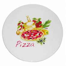 PIZZA PLATE MATTARELLO CM. 31